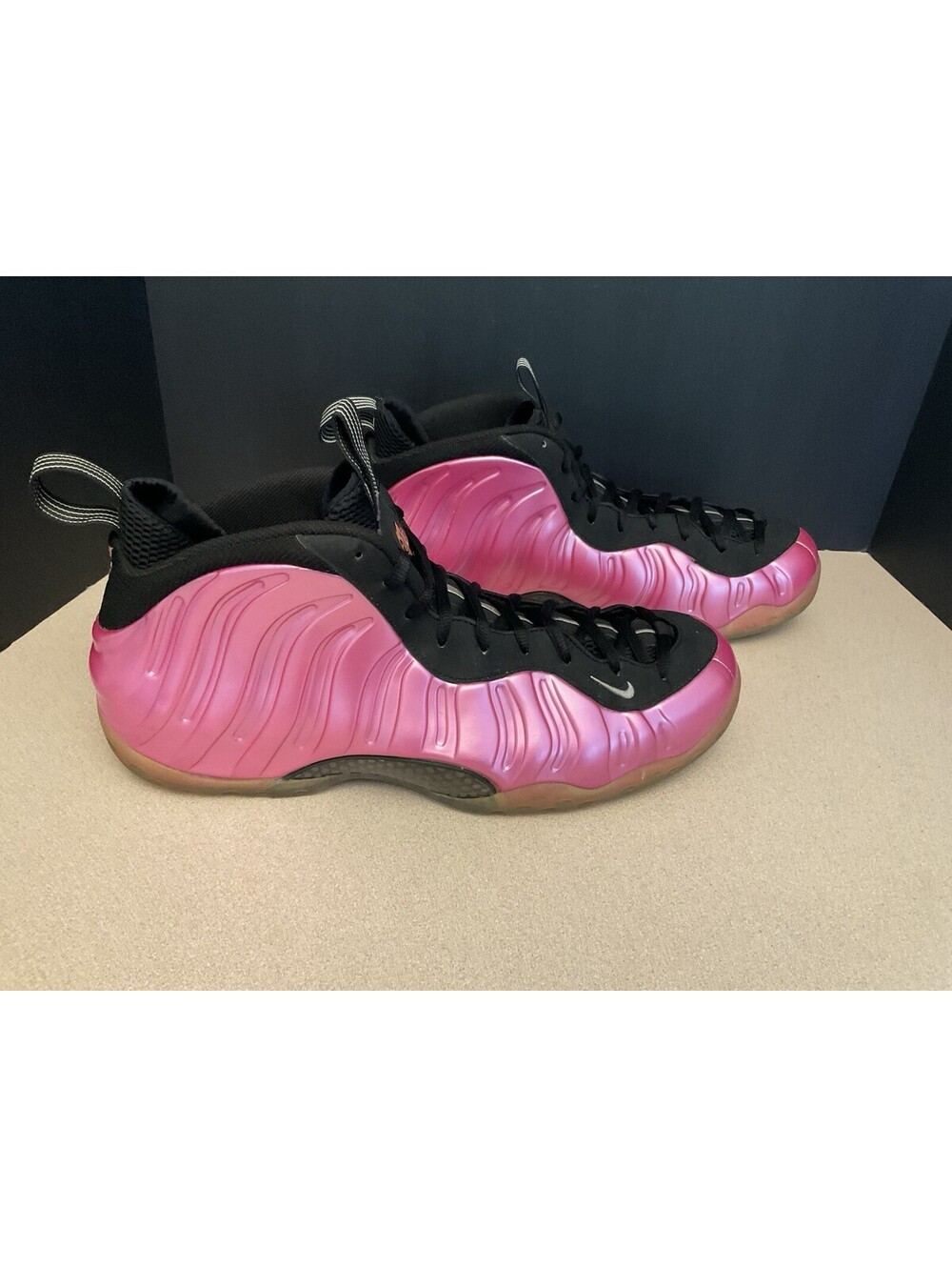 Mens Nike Air Foamposite One “Pearlized Pink” Athletic Shoes. Size 16. Awesome!